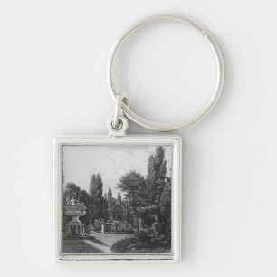 Porte-clés Première vue du grand jardin