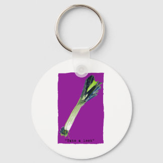 Porte-clés prendre un leek Fuchsia