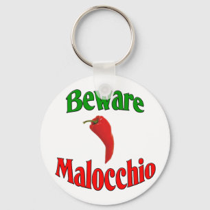 Porte-clés Prenez garde de Malocchio (l'oeil mauvais)