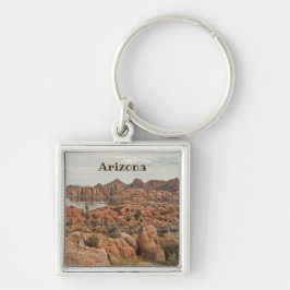 Porte-clés Prescott Arizona Paysage Sud-Ouest Red Rock Lake