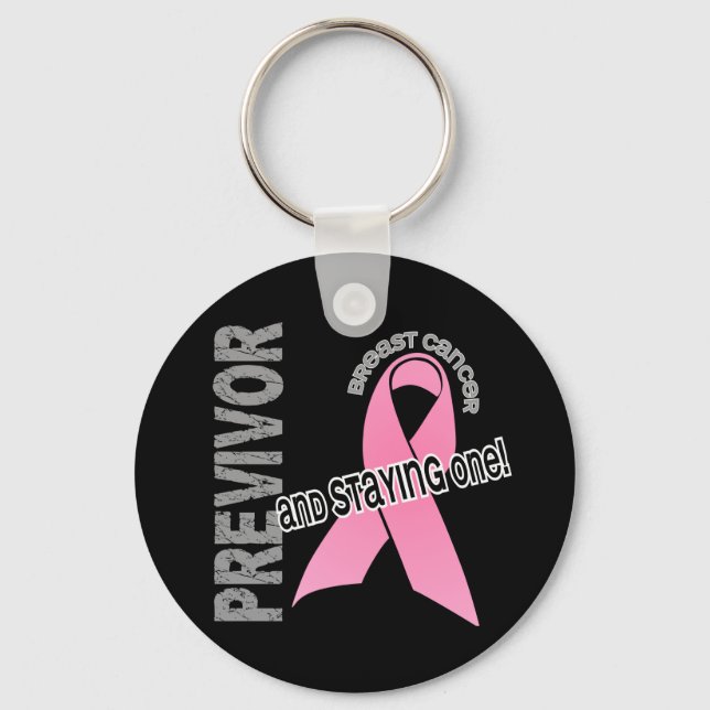 Porte-clés Prévivant 1 Cancer du sein (Recto)