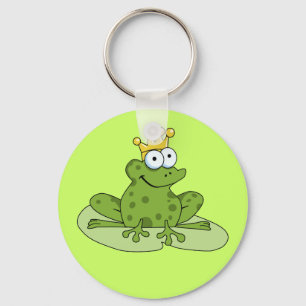 Porte-clés Prince Keychain de grenouille