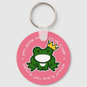 Porte-clés Prince Keychain de grenouille