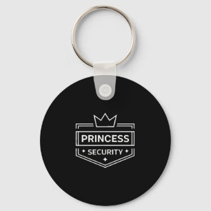 Porte-clés Princess Security Protection Château Vintage Match