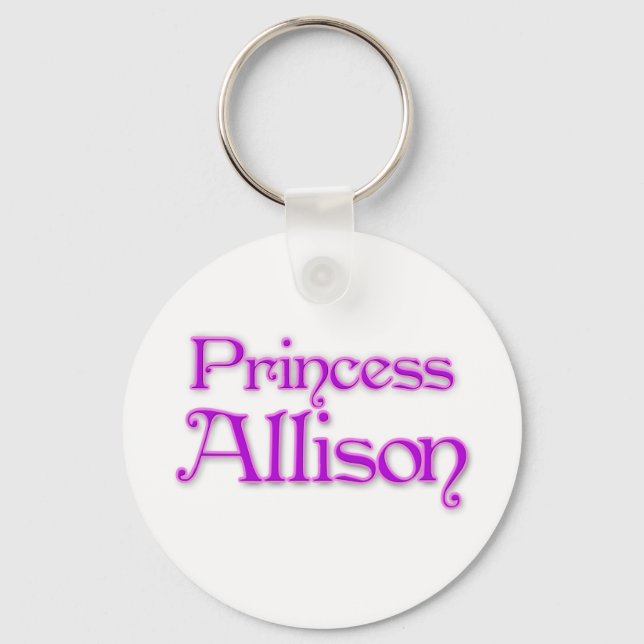 Porte-clés Princesse Allison (Recto)
