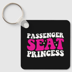 Porte-clés Princesse assise côté passager Fille Voiture Groov