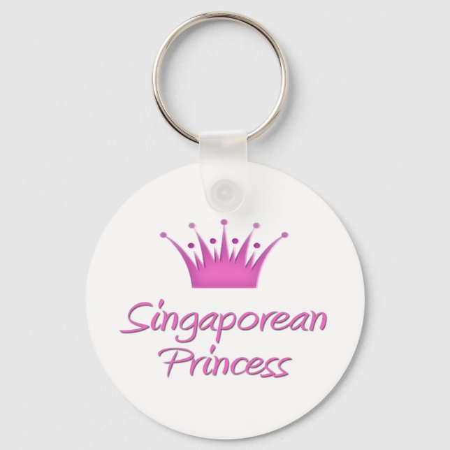 Porte-clés Princesse de Singapour (Recto)