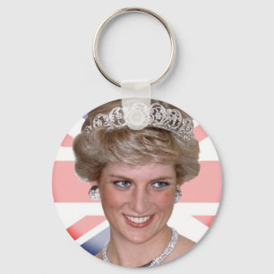 Porte-clés Princesse Diana Union Jack