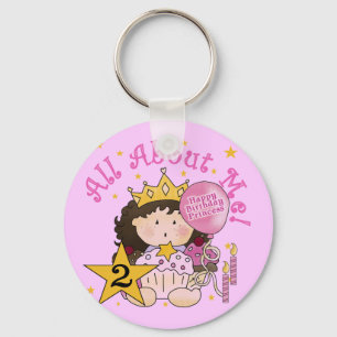 Porte-clés Princesse Tout sur moi 2e anniversaire