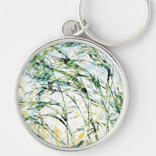 Porte-clés Printemps été nature fleur fleurie art design