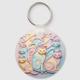 PORTE-CLÉS " PRINTEMPS FLING "