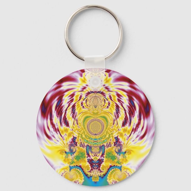 Porte-clés Printemps rouge (Recto)