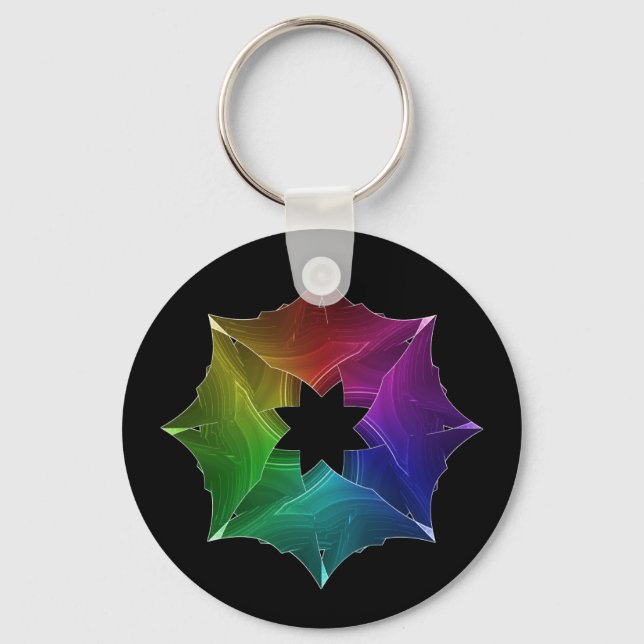 Porte-clés Prism Snowflake porte - clé (Recto)