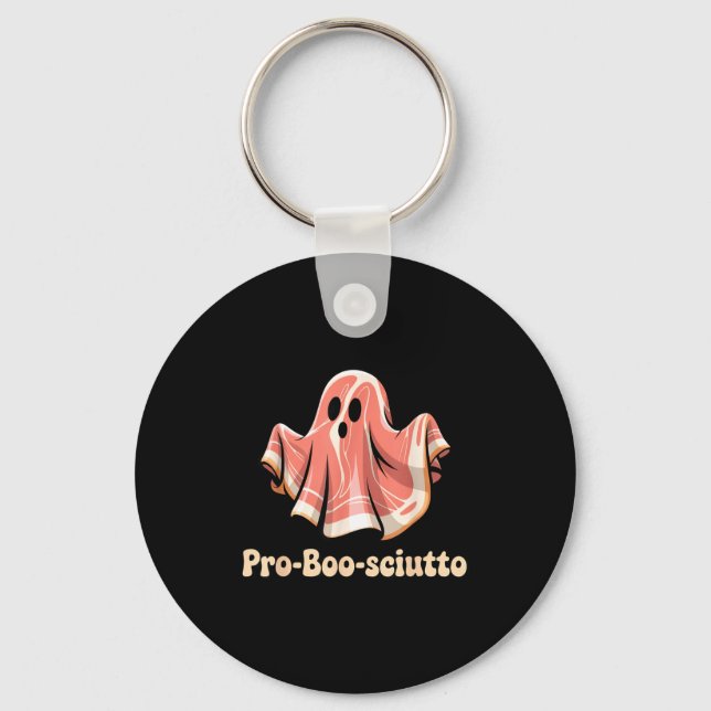 Porte-clés Pro Boo Sciutto Funny Italian Halloween Ghost Pros (Recto)
