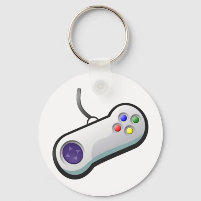 Porte-clés Pro Gamer, contrôleur de jeu vidéo (Recto)