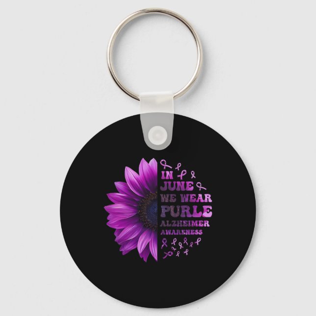 Porte-clés Problème Heimer Purple Heimer Sensibilisation 4 (Recto)