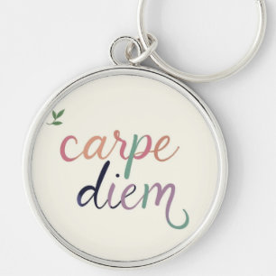 Porte-clés Produits avec un design "carpe diem"