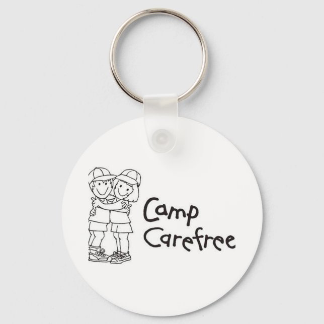 Porte-clés Produits Carefree Camp (Recto)