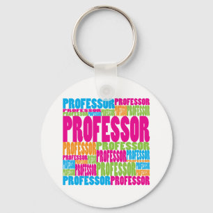 Porte-clés Professeur coloré