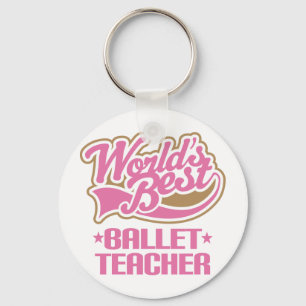 Porte-clés Professeur de ballet mignonne