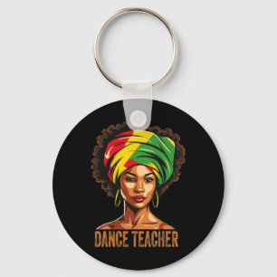 Porte-clés Professeur de danse Afro Afro-Américain Histoire N