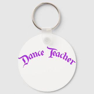 Porte-clés Professeur de danse (personnaliser)