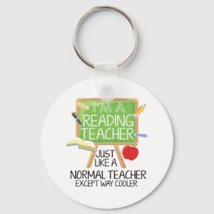 Porte-clés Professeur de lecture