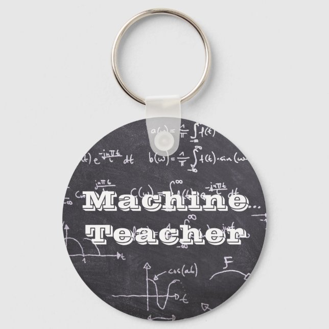 Porte-clés Professeur de machine (Recto)