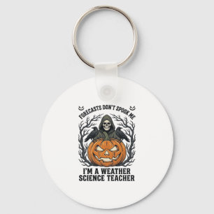 Porte-clés Professeur Météo Halloween Épouvantable Faucheur C