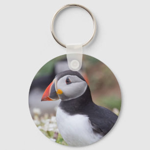 Porte-clés Profile of Puffin on Skomer Island