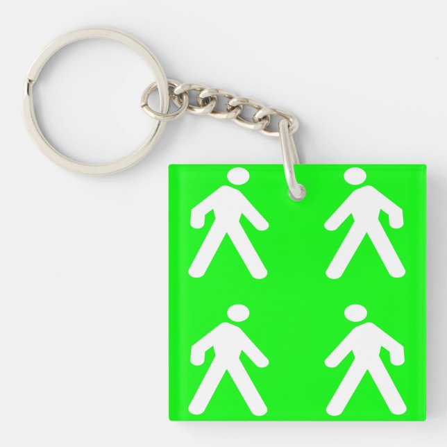 Porte-clés Promenez-vous dans le vert (Devant)