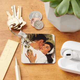 Porte-clés Proposition de mariage vintage, Amour et Romance