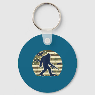 Porte-clés propriétaire d'arme Bigfoot camouflage drapeau amé