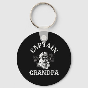 Porte-clés Propriétaire de bateau de plaisance capitaine gran
