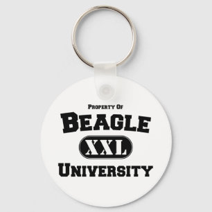 Porte-clés Propriété de l'Université Beagle
