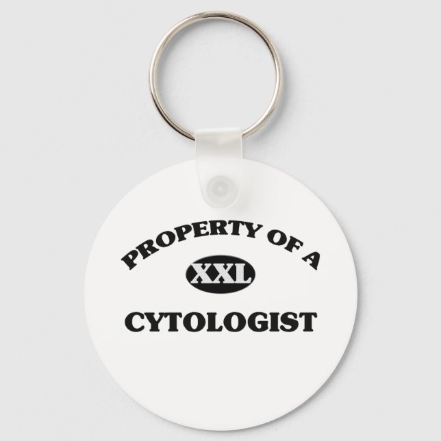 Porte-clés Propriété d'un CYTOLOGISTE (Recto)