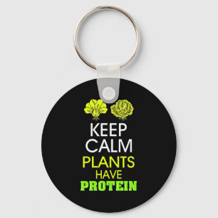 Porte-clés Protéine have de Keep Calm Plants