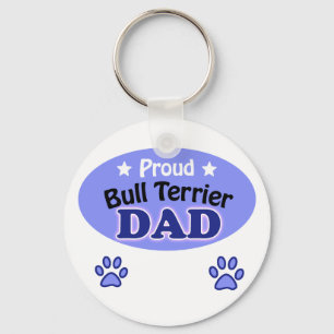 Porte-clés Proud Bull Terrier Papa