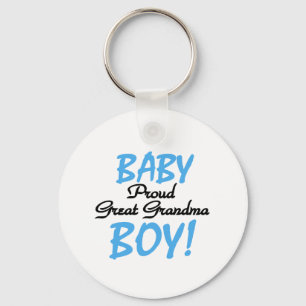 Porte-clés Proud Great Grandma Baby Boy Tshirts and Gifts