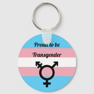 Porte-clés Proud to be transgenre   Pride