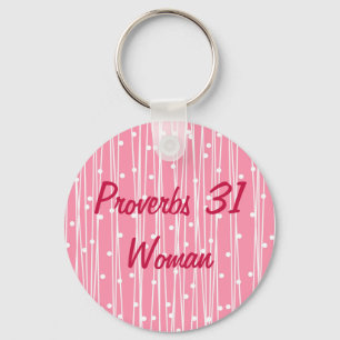 Porte-clés Proverbes Inspirationnels 31 Femme