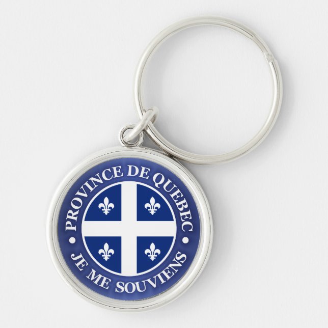 Porte-clés Province de Québec (Devant)