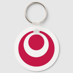 Porte-clés province du japon préfecture de drapeau okinawa