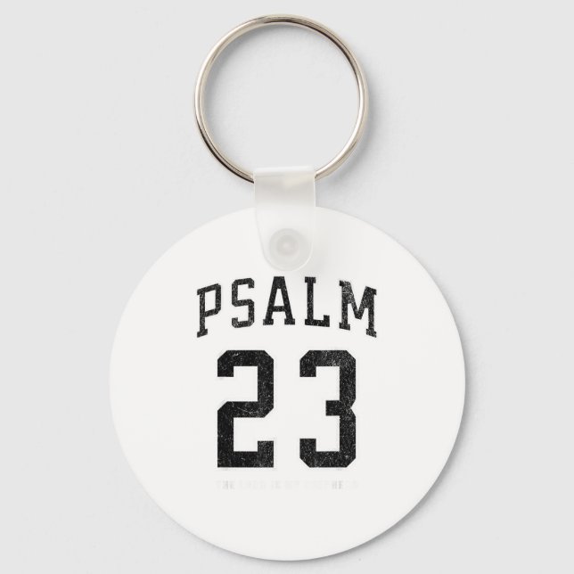 Porte-clés Psalm 23 Jersey  (Recto)