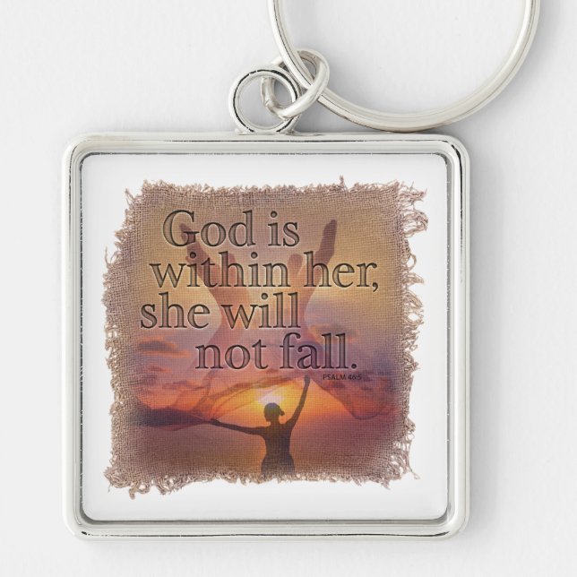Porte-clés PSALM 46:5 - Keychain (Devant)