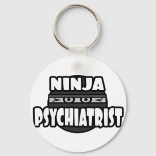 Porte-clés Psychiatre Ninja