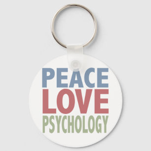 Porte-clés Psychologie d'amour de paix