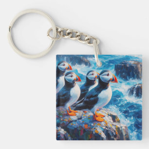 Porte-clés Puffins