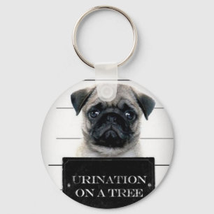 Porte-clés Pug