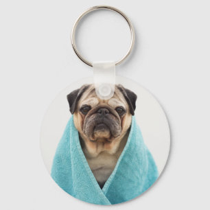 Porte-clés Pug
